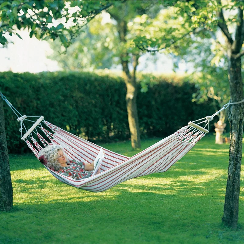 Einzelhängematte 'Wetterfest' | verschiedene Designs | witterungsbeständig | für Außenbereich geeignet | 300 x 130 cm l Tragkraft 150 kg | Made in Austria