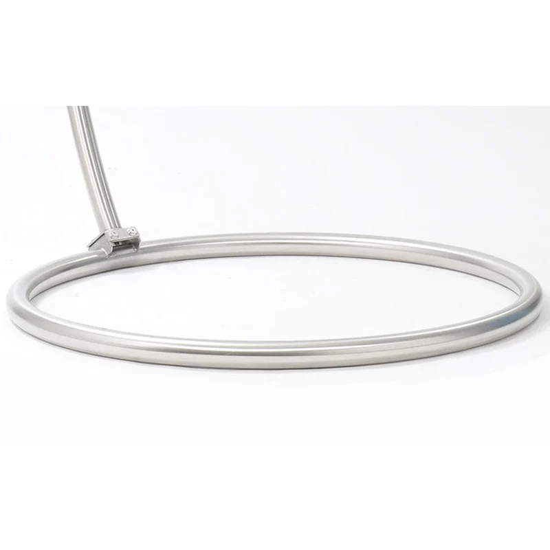Hängesesselgestell 'Omega' | aus 100% Edelstahl poliert | H 240 x B 130 cm | Handwerksqualität aus Österreich