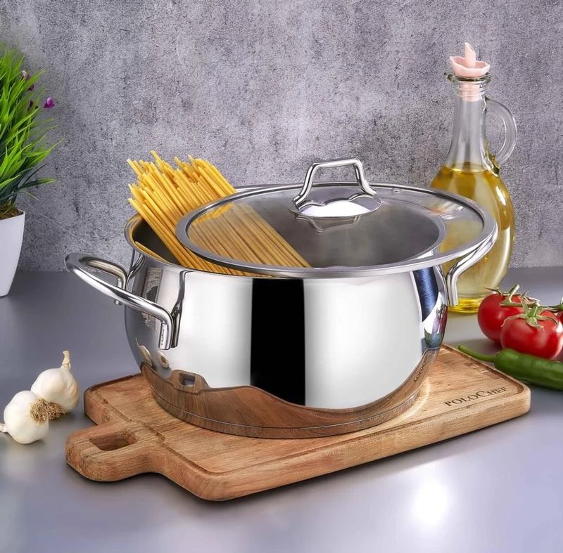 Polochef proline RVS Kookpan - 26cm