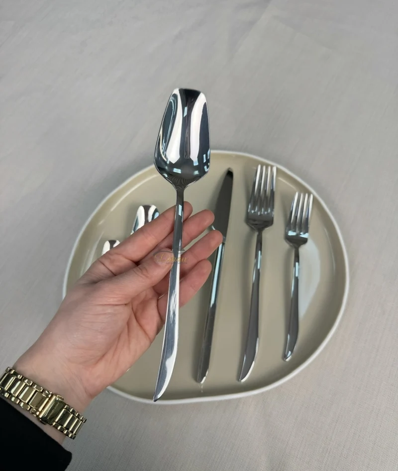 Polochef Quatro Bestekset 72-delig 12-persoons Zilver
