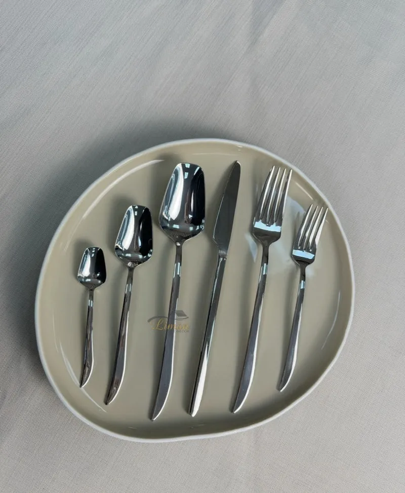 Polochef Quatro Bestekset 72-delig 12-persoons Zilver