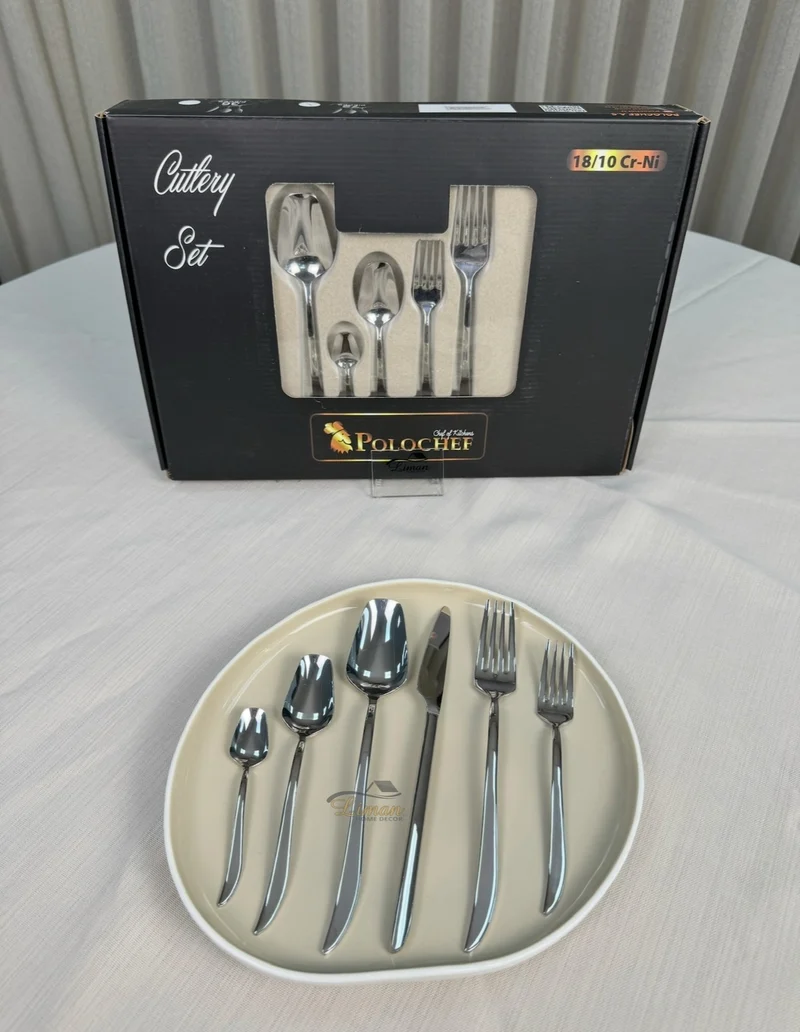 Polochef Quatro Bestekset 72-delig 12-persoons Zilver