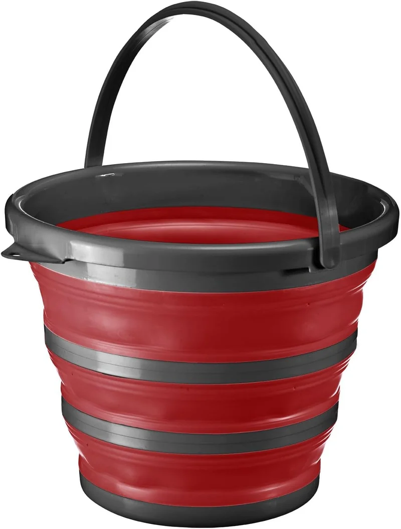 Faltbarer Eimer 10 l – platzsparend, robust & vielseitig einsetzbar