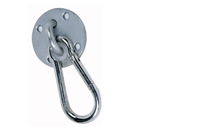 Hängemattenzubehör Easy + | Wandaufhängung für Hängematten und Hängesessel | inkl. Karabiner | Belastbarkeit max. 200 kg