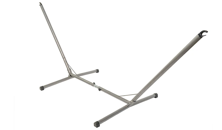 Hängemattengestell Sumo Grande | L 320-380 x H 132 x B 107 cm | längenverstellbar | für extra große Hängematten | pulverbeschichtet und kratzsicher | Made in Germany