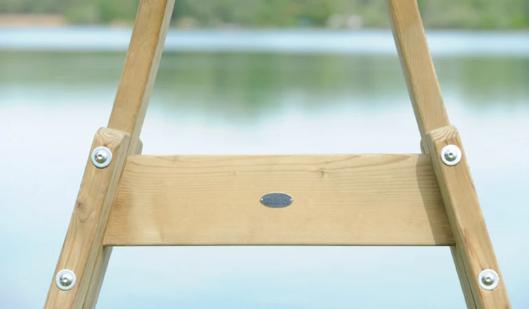 Hängesesselgestell Atlas | H 234 x B 147 x T 139 cm | wetterfeste Fichte | Belastbarkeit max. 160 kg Made in Germany