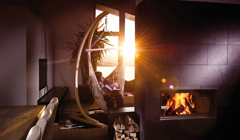 Hängesessel 'Chill out' | 100% natürliche Baumwolle | verschiedene Farben | Tragkraft max. 150 kg | Made in Austria