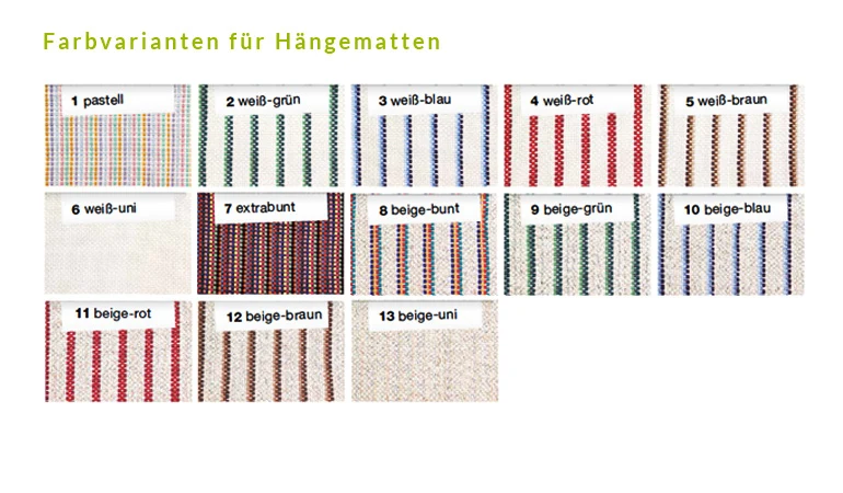 Doppelhängematte 'Relax Duo' - aus Baumwollgewebe - echte Handarbeit aus Österreich
