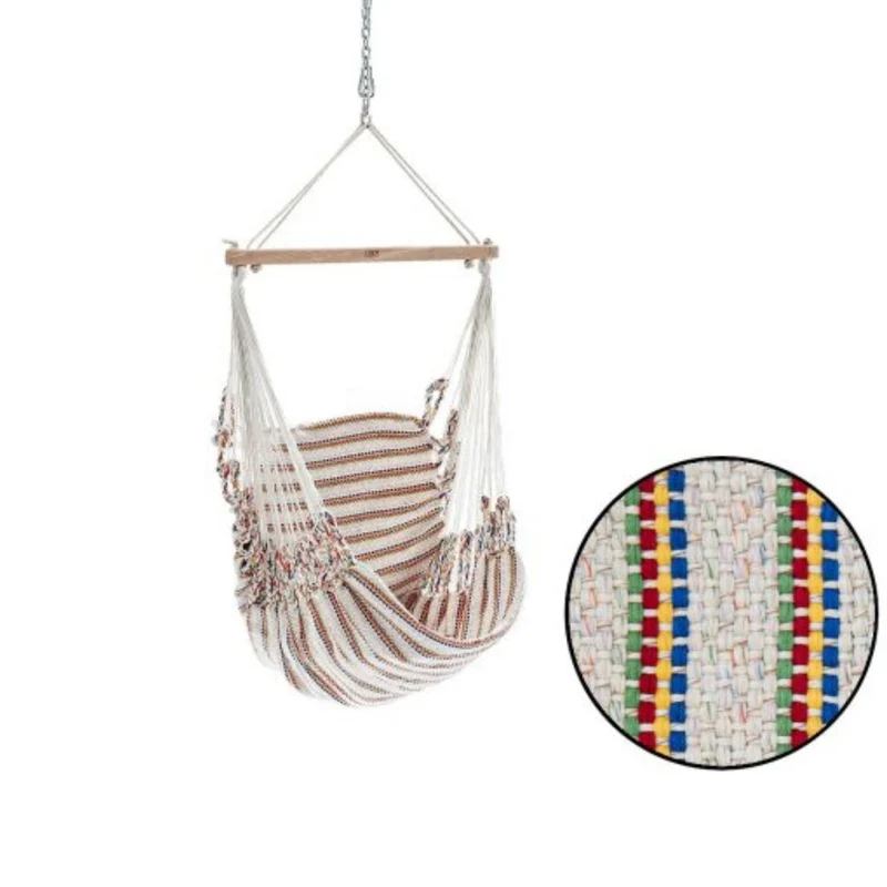 Hängesessel 'Chill out' | 100% natürliche Baumwolle | verschiedene Farben | Tragkraft max. 150 kg | Made in Austria