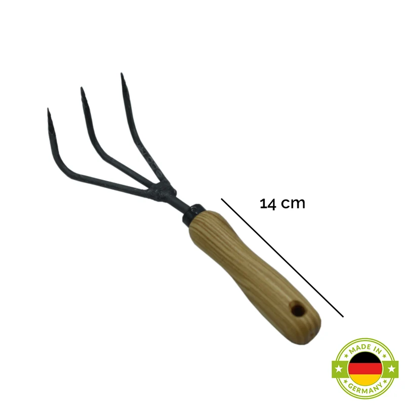 Gartengrubber 'Krafts' | 3 Zinken | handgeschmiedet | in verschiedenen Größen