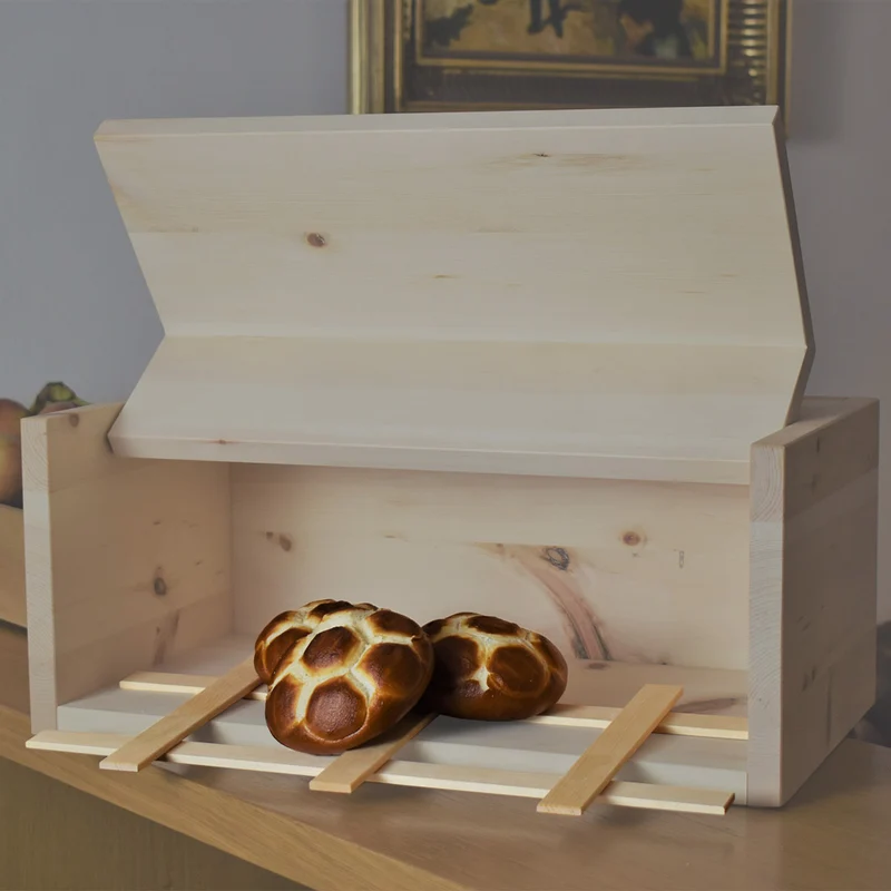 Gitter für Brotkasten '4betterbread' | Zirbe roh | in 3 Größen | Handgemacht in Österreich