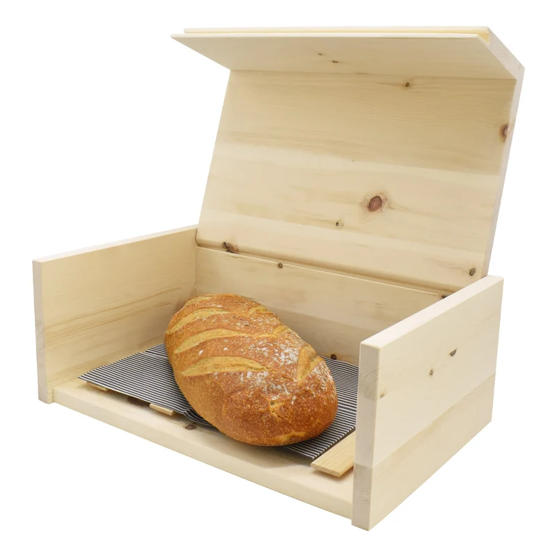 Brotkasten '4betterbread' | Zirbe | 3 Größen | Gitter, Bienenwachstuch oder Bäckerleinen optional | Handgemacht in Österreich