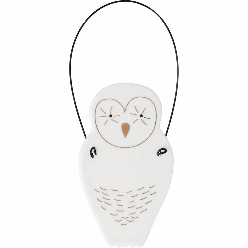 RAEDER DESIGN Wintertier Anhänger Eule
