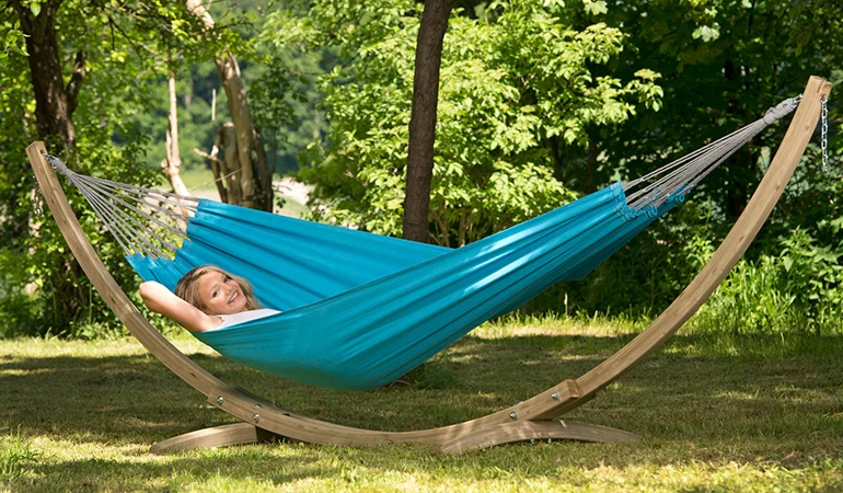 Doppelhängematte Florida | L 320 x B 120 cm | Belastbarkeit max. 150 cm | Made in Germany