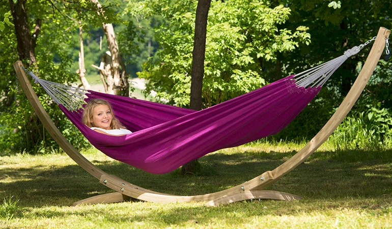 Doppelhängematte Florida | L 320 x B 120 cm | Belastbarkeit max. 150 cm | Made in Germany