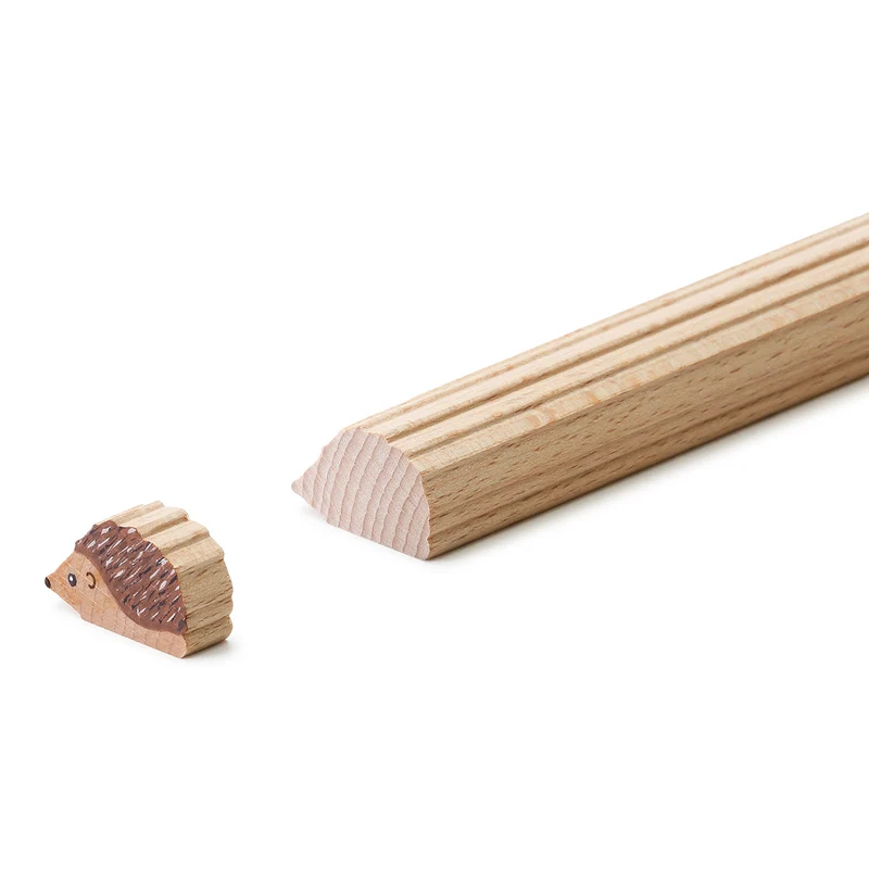 Bastelleisten zum Bemalen - Waldtiere | 7 verschiedene Motive | zum Sägen und Bemalen | 30 bis 40 Figuren möglich | Made in Germany