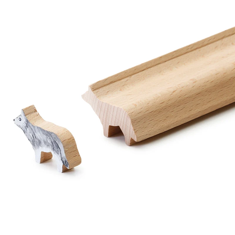 Bastelleisten zum Bemalen - Waldtiere | 7 verschiedene Motive | zum Sägen und Bemalen | 30 bis 40 Figuren möglich | Made in Germany