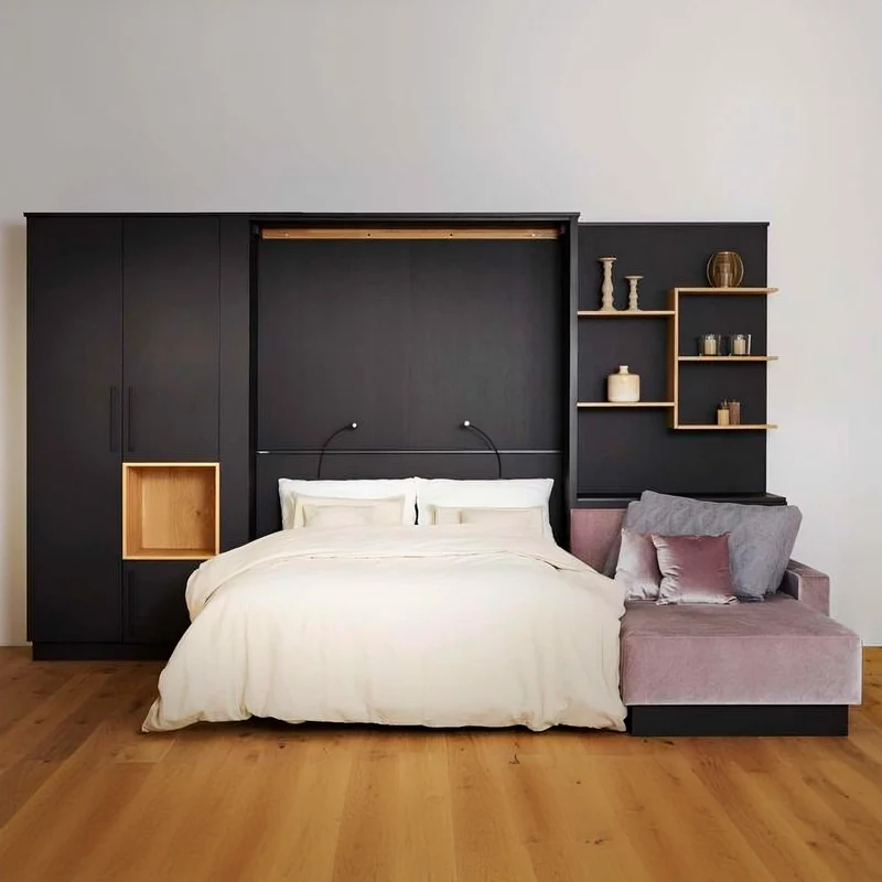 Multifunktionales Klappbett | Schrankbett | Stockbett | Sofa und Zusatzbett | inkl. Matratzen | robustes Design | TÜV geprüft | Made in Austria
