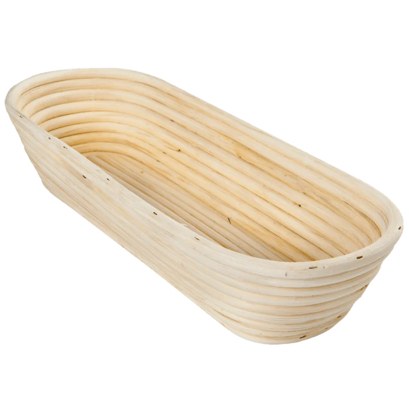 Gärkorb (Brotform, Simperl) oval aus Peddigrohr
