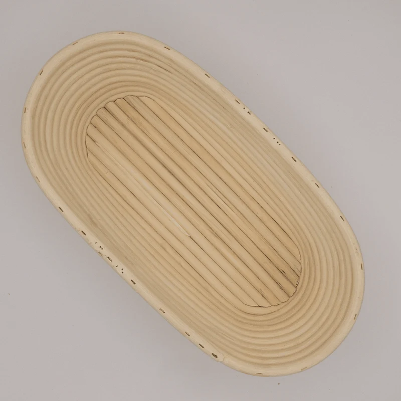 Gärkorb (Brotform, Simperl) oval aus Peddigrohr