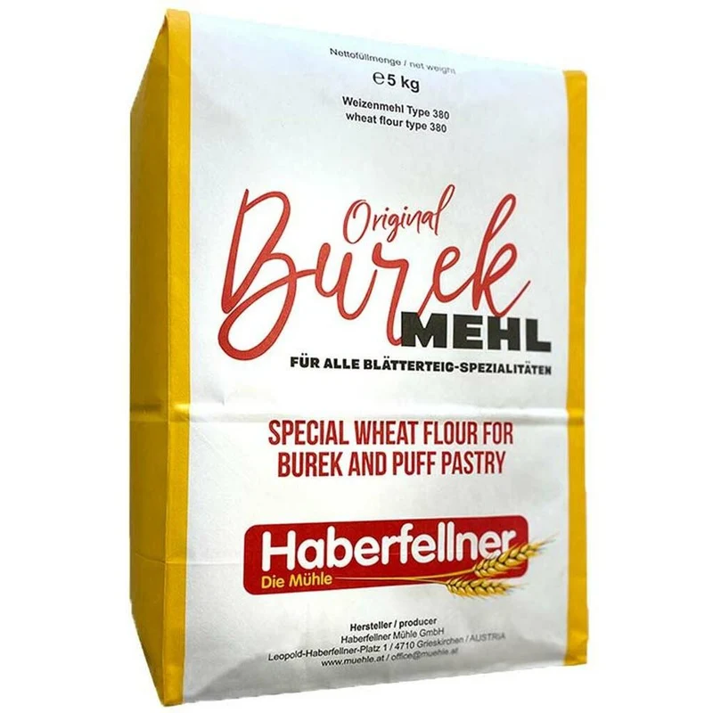 Weizenmehl für Burek und Blätterteigspezialitäten