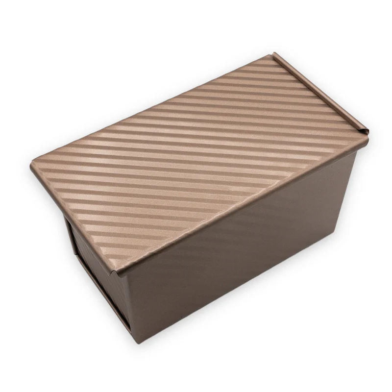 Toastbrot Kastenform beschichtet mit Deckel, 450 g