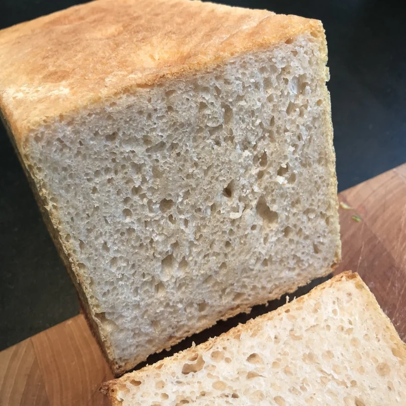 Toastbrot Kastenform beschichtet mit Deckel, 450 g