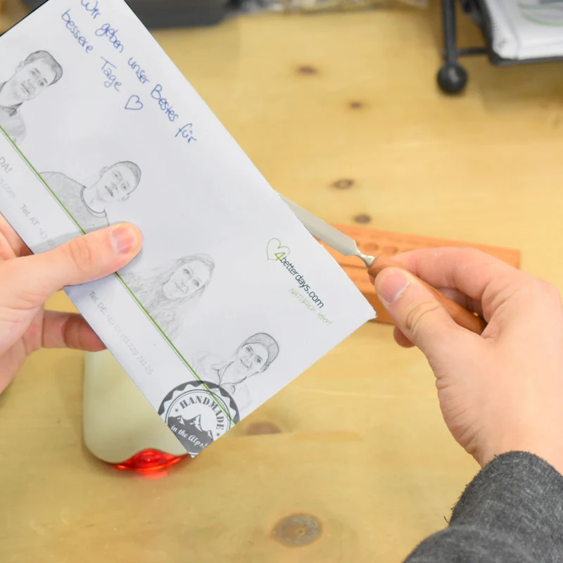 Brieföffner aus Birnenholz - 'Opener'