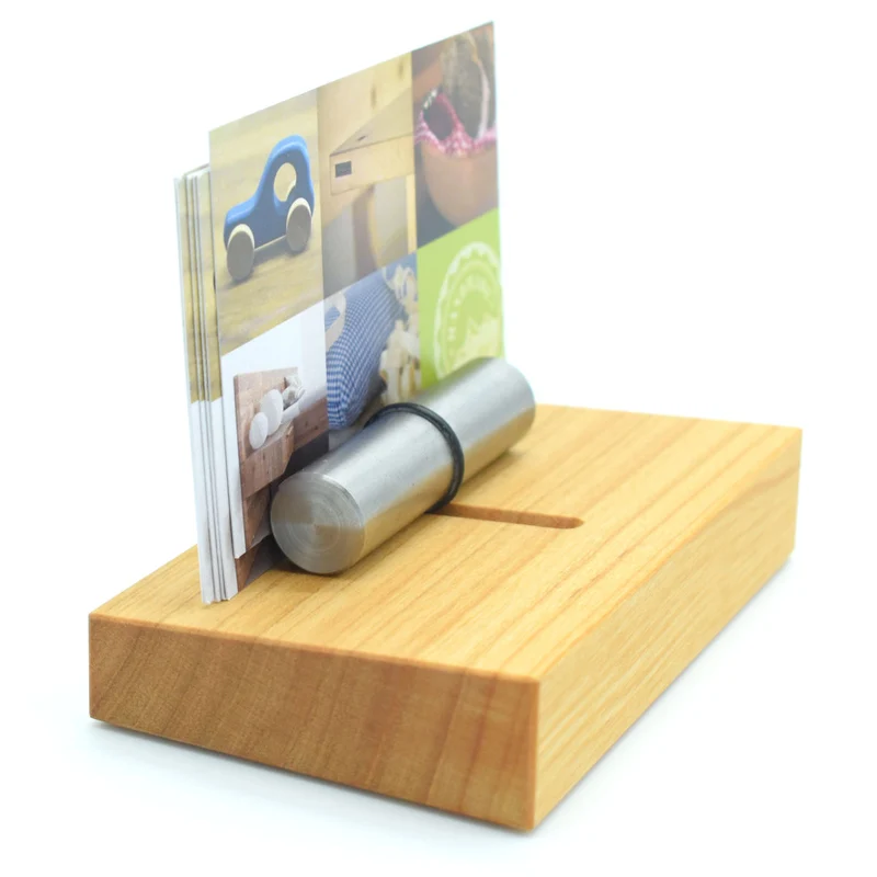 Edler Visitenkartenhalter aus Holz - 'Holder' - Handgemacht in Deutschland