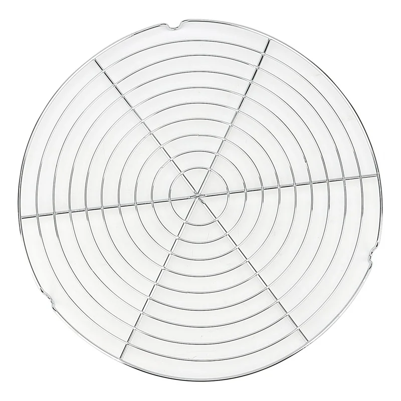Auskühlgitter für Brote, Gebäck und Kuchen, rund, Ø 30 cm