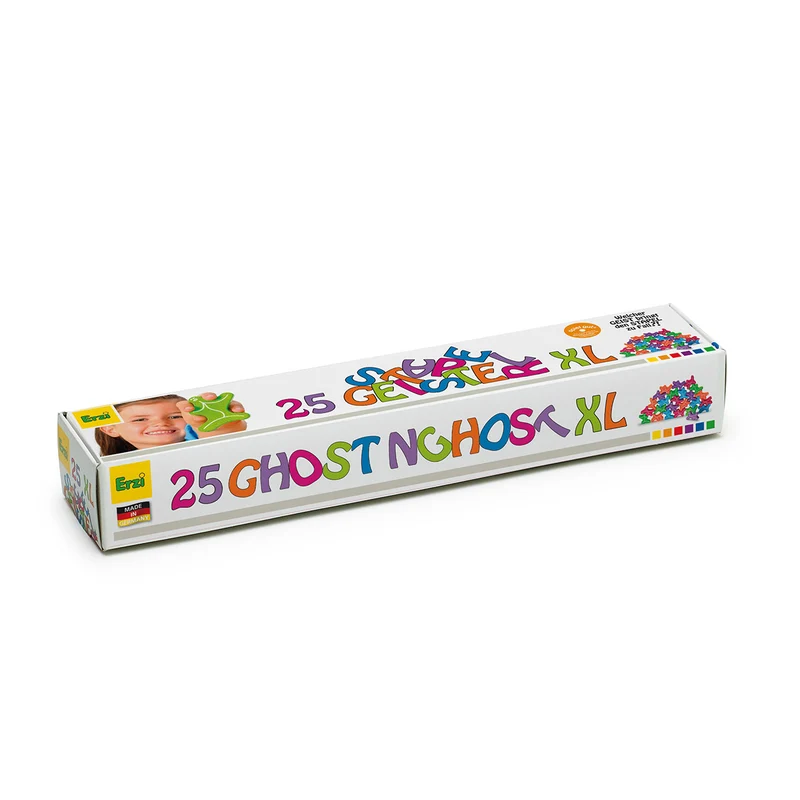 Koordinationsspiel 'Stapelgeister XL' | Förderung der Hand-Auge-Koordination | 25 Spielsteine aus Buchenholz | Made in Germany