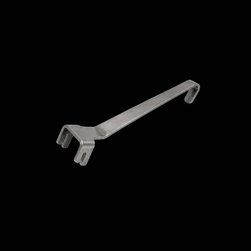 Turk-Griff L. ca. 26cm - schmiedeeisern für Grillplatte Plancha