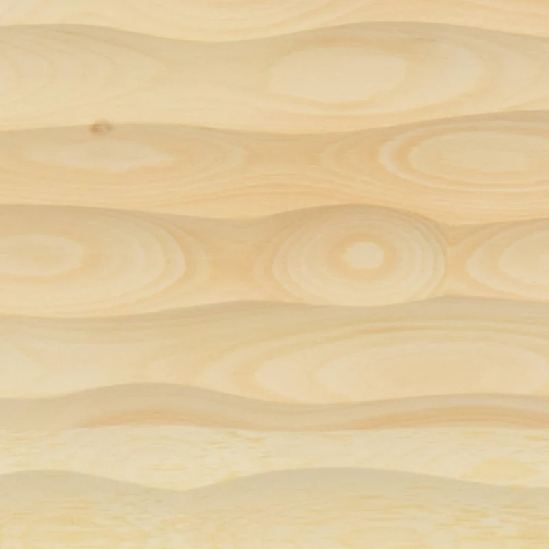 Edles Wandpaneel aus Zirbe 'Wall of Shine' | 33 x 33 x 2,8 cm | inkl. Schrauben und Dübel | Schallregulierung | Optimierung des Raumklimas | besonderer Duft | Hergestellt in Südtirol