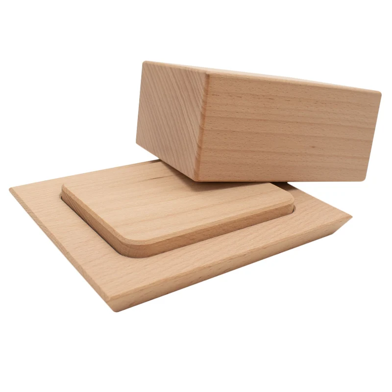 Butterdose ‘Breakfast’ aus 100% unbehandeltem Buchenholz | für 125 g Butterwürfel | 3-teilig | umweltfreundlich und robust | Made in Austria