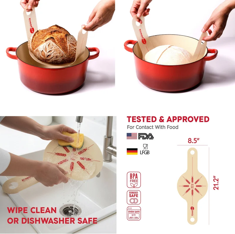 Sauerteig-Rundes Set 5 teiligEssentials