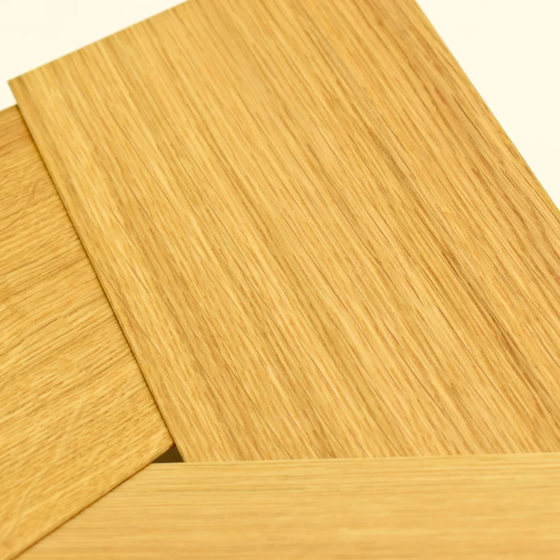 Designerschale aus hochwertigem Eichenholz - 'Triangle'