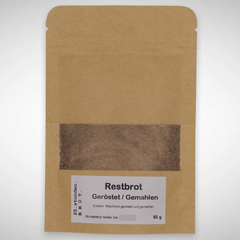 Röstbrot - Altbrot geröstet und gemahlen
