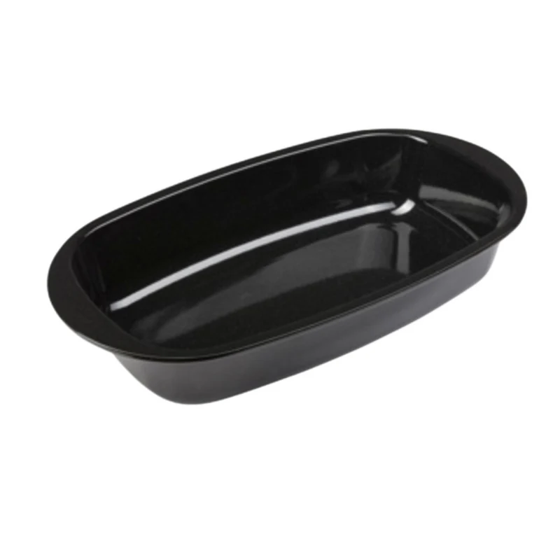 Brotbackform Emaille 35 cm – kratz- & säurefest, hitzebeständig bis 400 °C, inkl. Gratis Kuchenauslöser