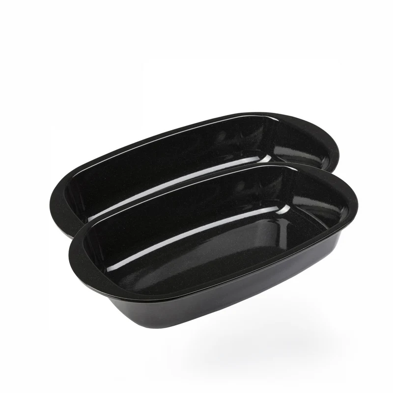 Brotbackform Emaille 35 cm – kratz- & säurefest, hitzebeständig bis 400 °C, inkl. Gratis Kuchenauslöser