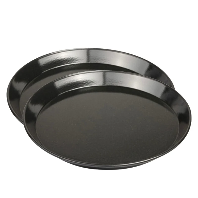 Pizzablech Emaille Ø 28 cm – schnitt- & kratzfest • hitzebeständig bis 400 °C