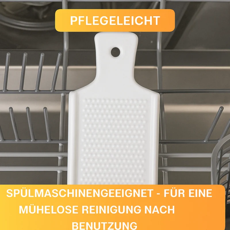 Handreibe aus Keramik – ideal für Ingwer, Knoblauch, Muskat & mehr • robust & vielseitig
