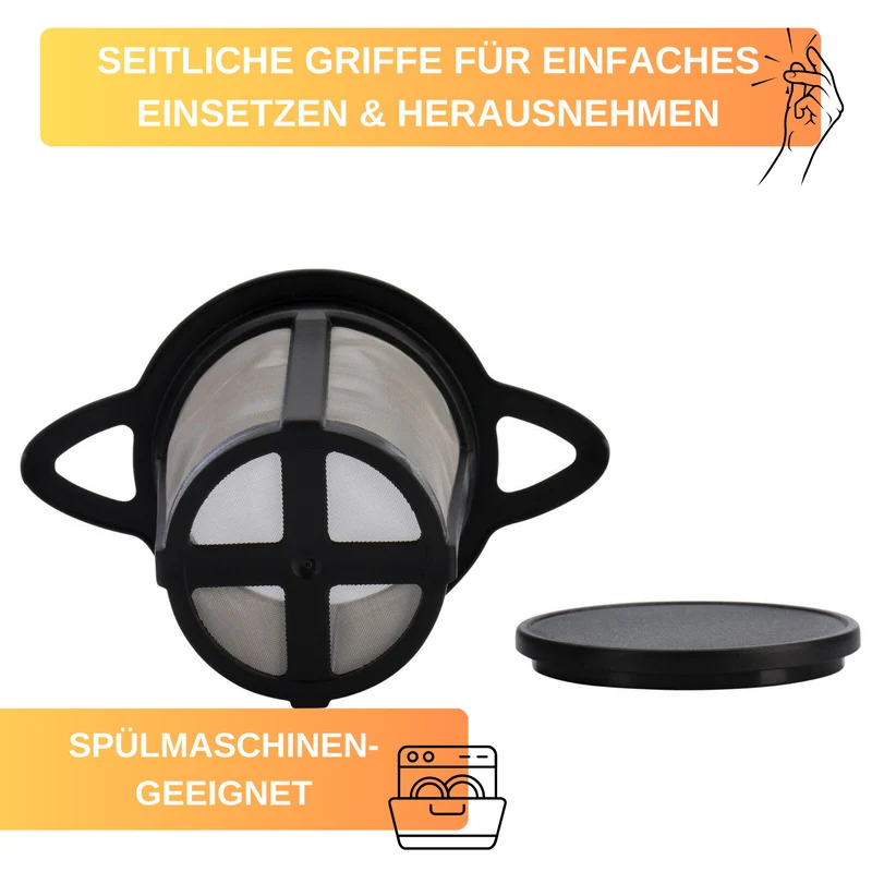 Thiru Dauerfilter Tee mit Edelstahlgewebe