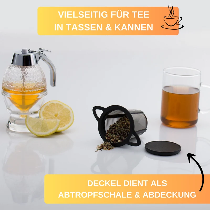 Thiru Dauerfilter Tee mit Edelstahlgewebe