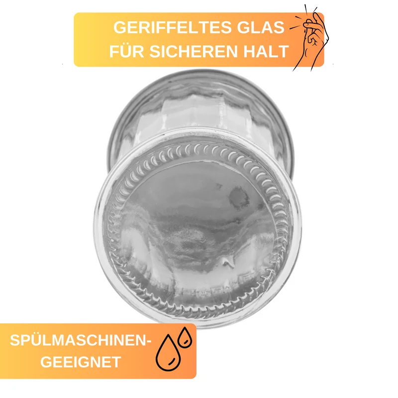 Thiru Zuckerstreuer mit Deckel aus robustem Edelstahl und Klappverschluss
