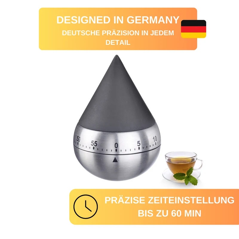 Thiru Eieruhr Kurzzeitmesser mechanisch 60 min