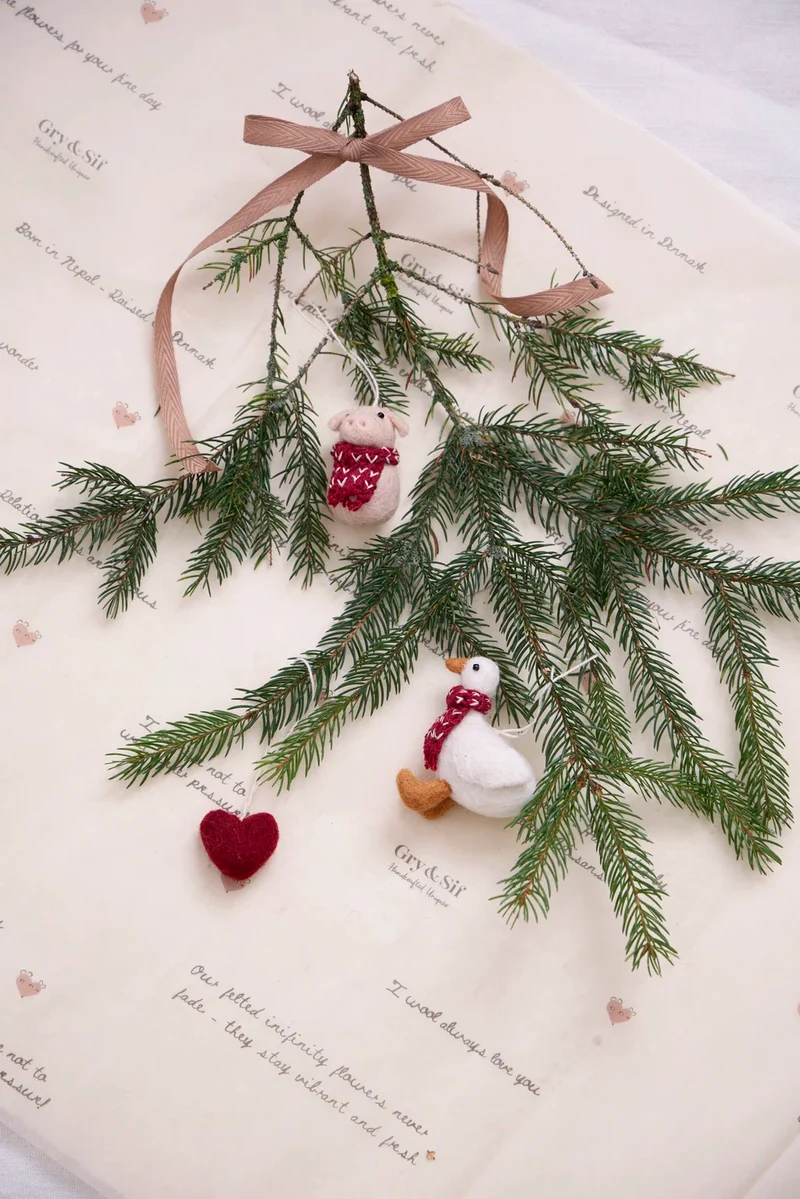 EN GRY & SIF Weihnachtsgans mit Schal