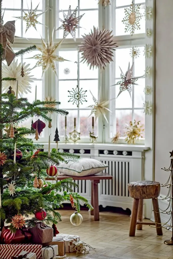 BLOOMINGVILLE Jivani Ornament-Set Natur