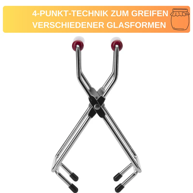 Thiru Glasheber, verchromt für unterschiedliche Glasformen und -größen, verchromt