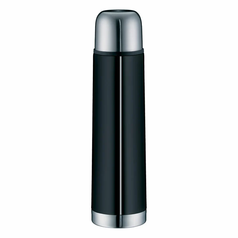 Alfi isoTherm Eco II, Isolierflasche, Flasche, Trinkflasche, Schwarz, 750 ml, 5457233075