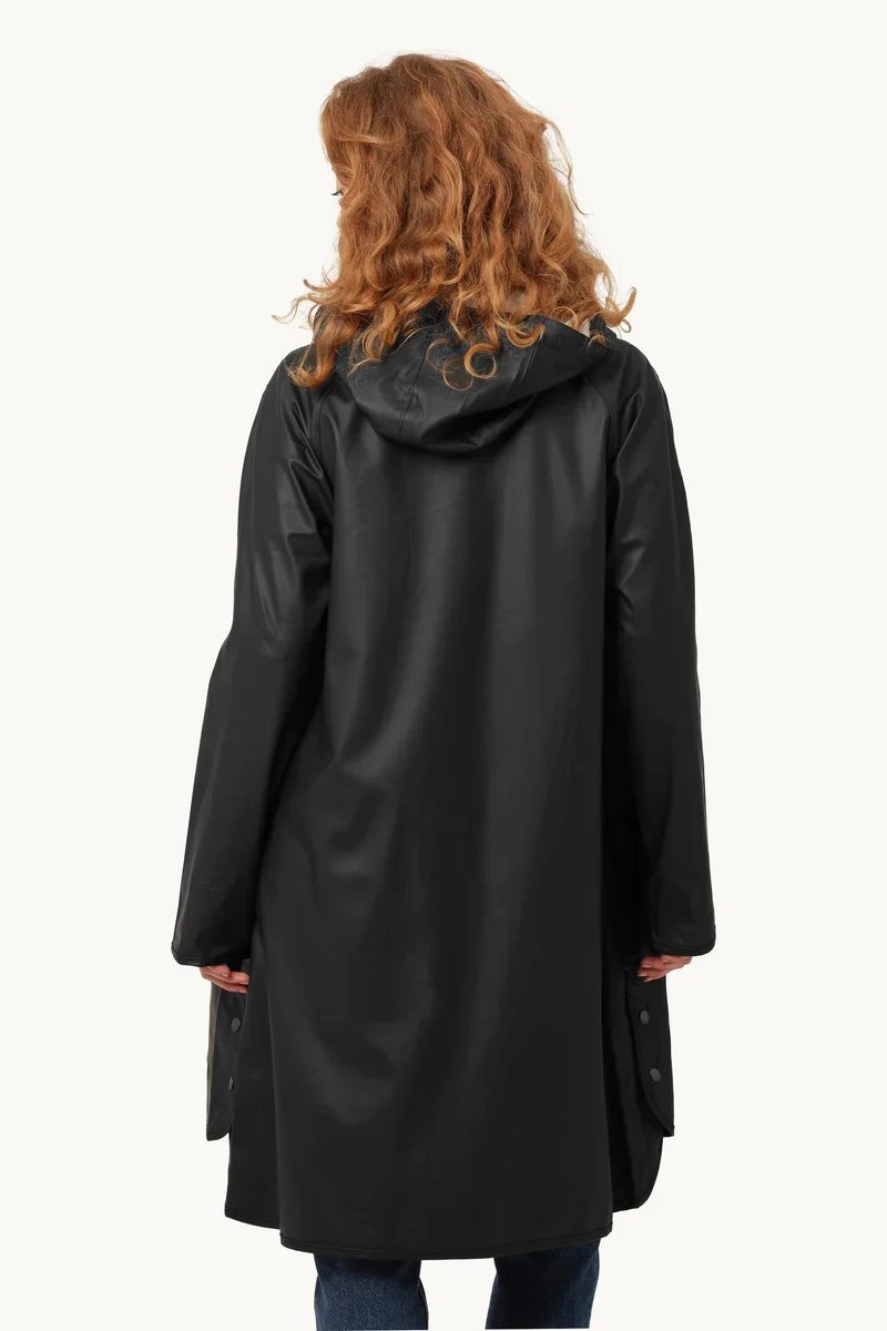 ILSE JACOBSEN Raincoat Rain 71 Black